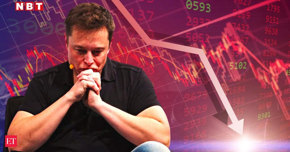 $100,000,000,000 loss in four months! World's wealthiest man Elon Musk becomes sixth-largest richest loser – The Economic Times