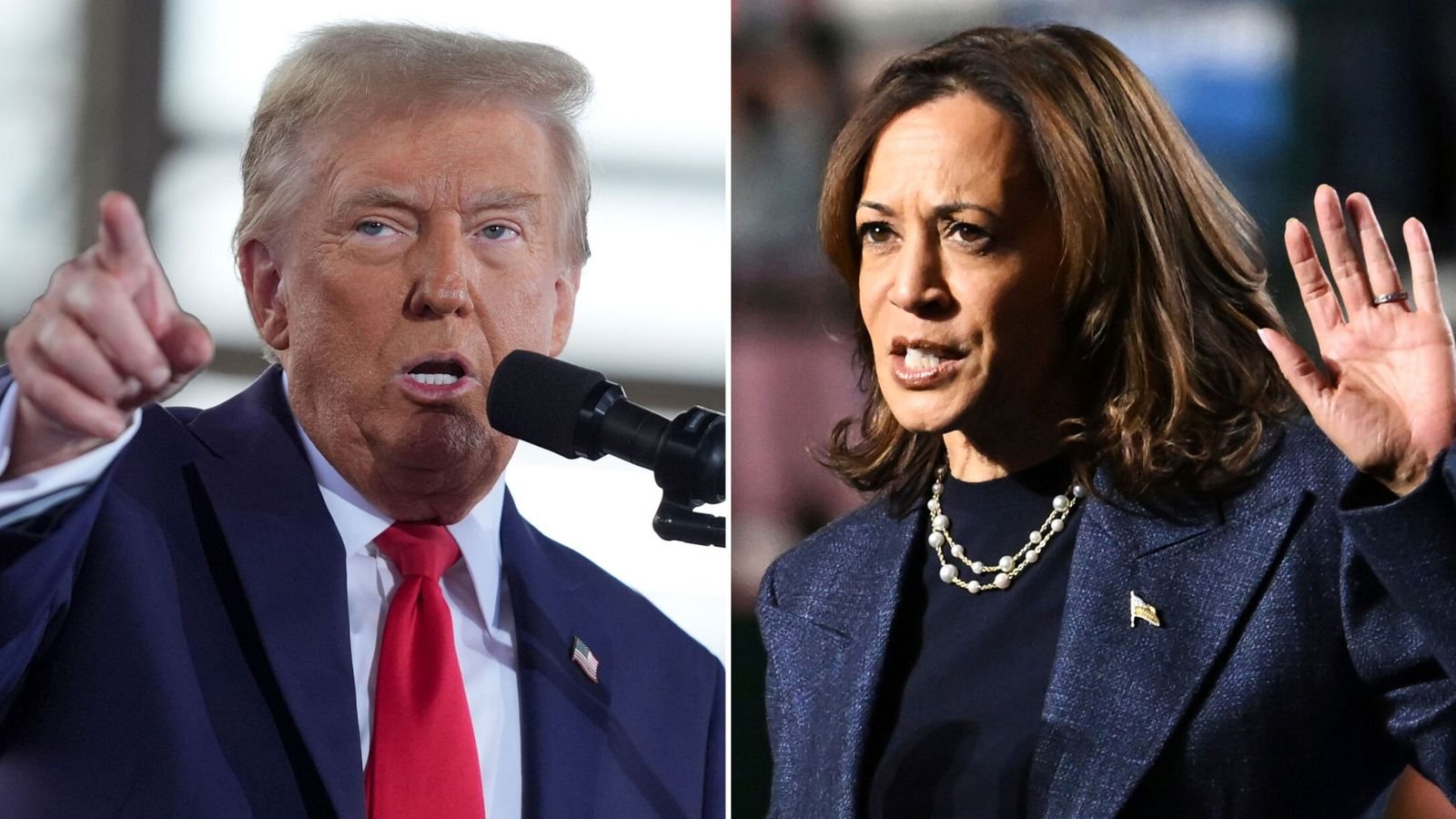 Trump latest: Harris slams Trump for 'greatest man-made economic crisis in modern presidential history' – Sky News